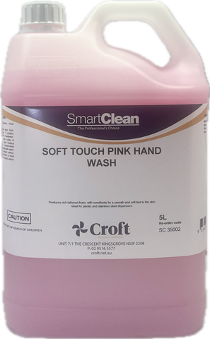Soft Touch Pink Hand Wash 5Lt 35002