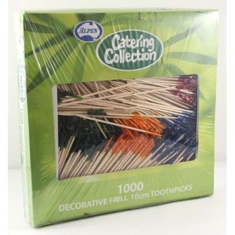 Club Frilled Toothpicks