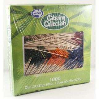 Club Frilled Toothpicks