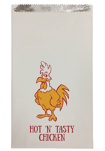 Foil Lined Chicken Bags Large Printed 2 / 250