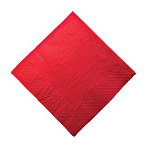 Red 1Ply Luncheon 320Mm X315Mm Napkin / 500 (4)