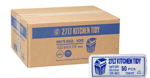 Kitchen Tidy Liners EPI Degradable 27Lt Med /1000