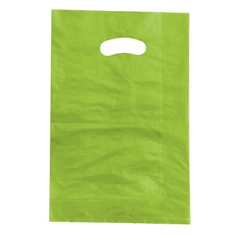 Bout Bag Small Lime Green 380X255 / 100 Pack