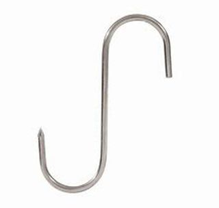 Butchers Hook S/S 1-Point 160Mm 6Mm
