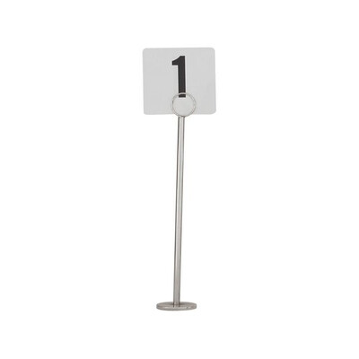 Table Number Stand Ring Clip 300Mm