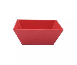 Bowl Square 130X130X70Mm Red