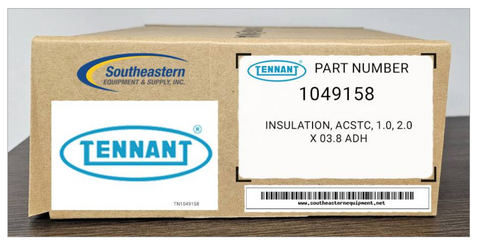 Tennant Insulation, Acstc, 1.0, 2.0 X 03.8 Adh