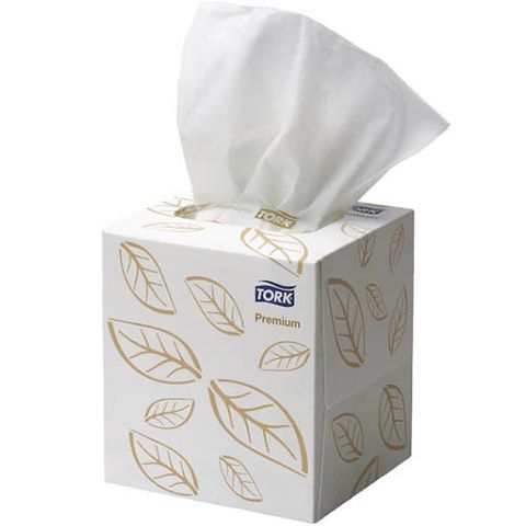 Tork Facial Tissue 2Ply Cube / Ctn