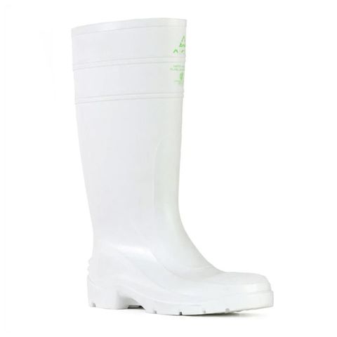 Bata Utility Non Safety Gumboot PVC 400Mm White Size 8