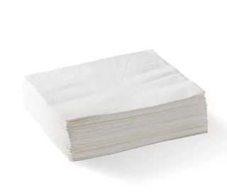 Napkin Luncheon 1/4 Fold 2 Ply White /2000