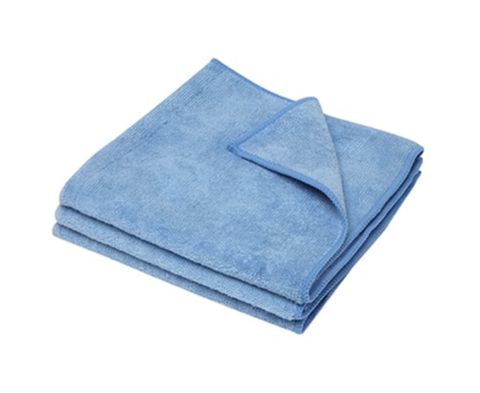 Cloth Microfibre Tuf 36X36 Blue Pkt 10