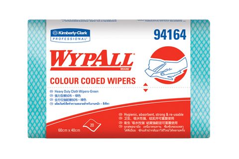 Wypall HD Wiper Green 60X40Cm 20Shx12Pk / 240