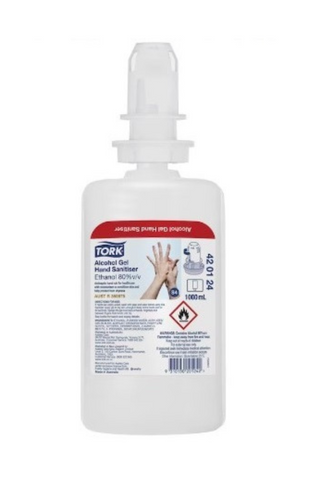 Tork Alcohol Gel Hand Sanitiser S4 1000Ml /6