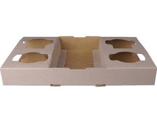 4 Cup Carry Tray 290X175X40Mm /100