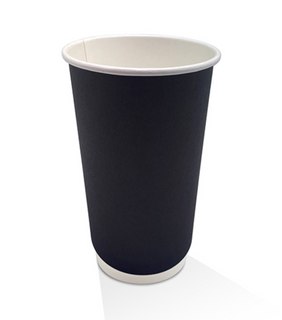 BDW16 16Oz Double Wall Black Cup