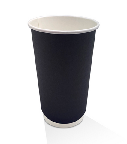 BDW16 16Oz Double Wall Black Cup