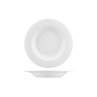 Flinders Collection Contemporary Pasta Plate White 280mm