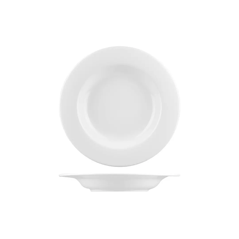 Flinders Collection Contemporary Pasta Plate White 280mm