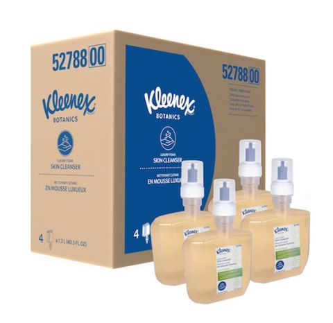 Kleenex Botanics Luxury Foam Skin Cleanser Fresh Scent 1.2L /4