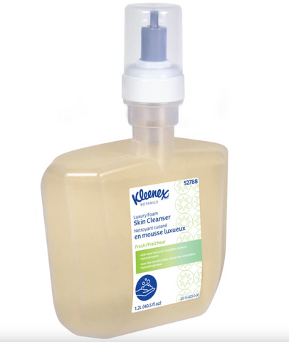 Kleenex Botanics Luxury Foam Skin Cleanser Fresh Scent 1.2L /4