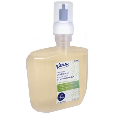 Kleenex Botanics Luxury Foam Skin Cleanser Fresh Scent 1.2L /4