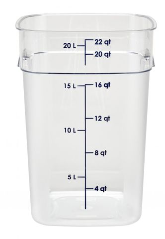 Camwear Polycarbonate Food Storage Container 20.8L /6