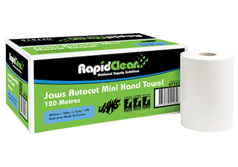 Hand Towel Jaws Mini Autocut 120Mt /6 Was Rap 77515)