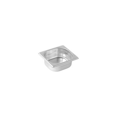 Pujadas Gastronorm Pan 18/10 1/6 Size 100Mm