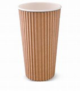 20Oz Black Ripple Cup / 500 (20)