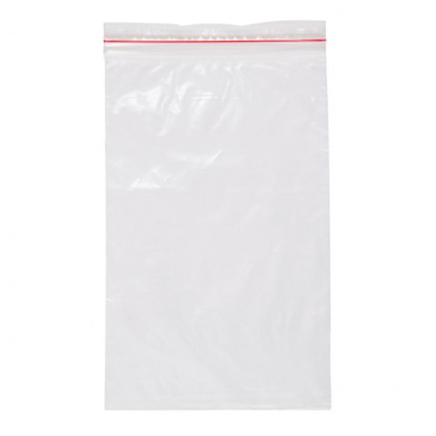 Ldpe Resealable Bag 205X125 8X5 Pkt 100 (10)