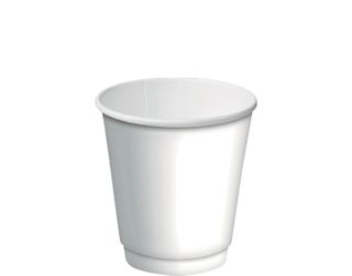Double Wall Paper Cup 8OZ 280Ml White /500