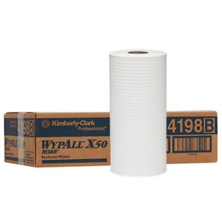 Wypall X50 Roar Wiper Roll 24.5Cm X 70M White / 4