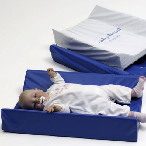 Babyhood Baby Change Mat Extra High Sides Royal Blue