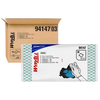 Wypall Regular Green 60Cmx30Cm 20X12Pk / 240