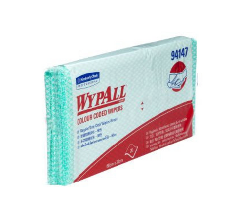 Wypall Regular Green 60Cmx30Cm 20X12Pk / 240