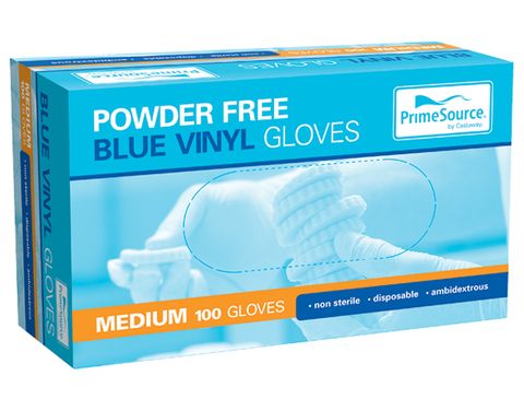 Glove Primesource Stretchies P/F Clear Medium /200