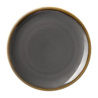 Olympia Kiln Round Coupe Plate 280Mm Smoke /4