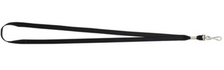 Lanyard W/Swivel Clip Flat Black / 10