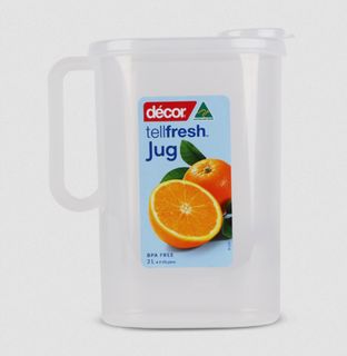 Tellfresh Microsafe Jug 2Lt With Lid
