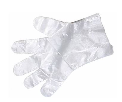 Quick Service Gloves Clear Large