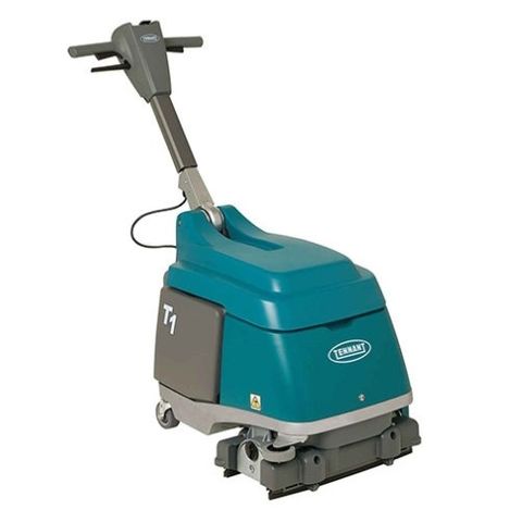 Tennant T1B Compact Walk Behind Scrubber Lithium Battery