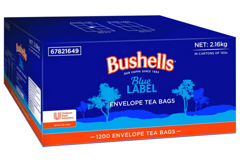 Tea Bags Bushell Envelope (1200)