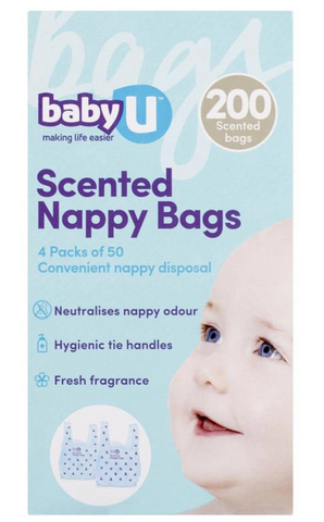 Baby U Scented Nappy Bags /200