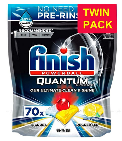 Finish Powerball Quantum Lemon 80 Pack