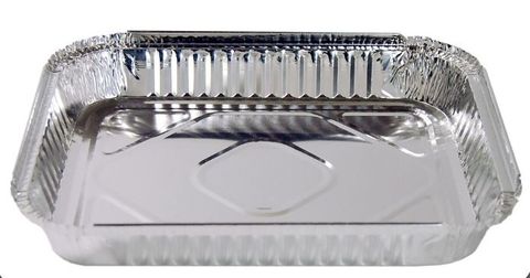 Capri Foil Container Rectangular Large 2.5kg 2200ml