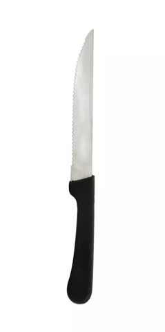 Trenton Steak Knife Point Tip Black Handle 220mm