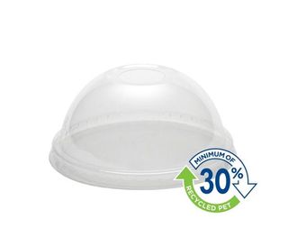 Eco Dome rPET Lid To Suit 15-24oz Clarity Cold Cup