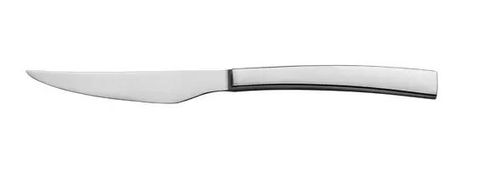 London Steak Knife Mirror Finish Stainless Steel Solid Handle