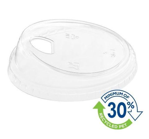 Eco Sipper rPET Lid To Suit 12oz Clarity Cold Cup
