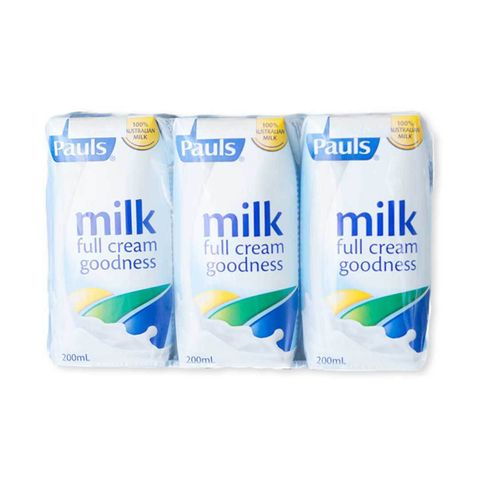 200Ml Long Life Full Cream Milk Pauls